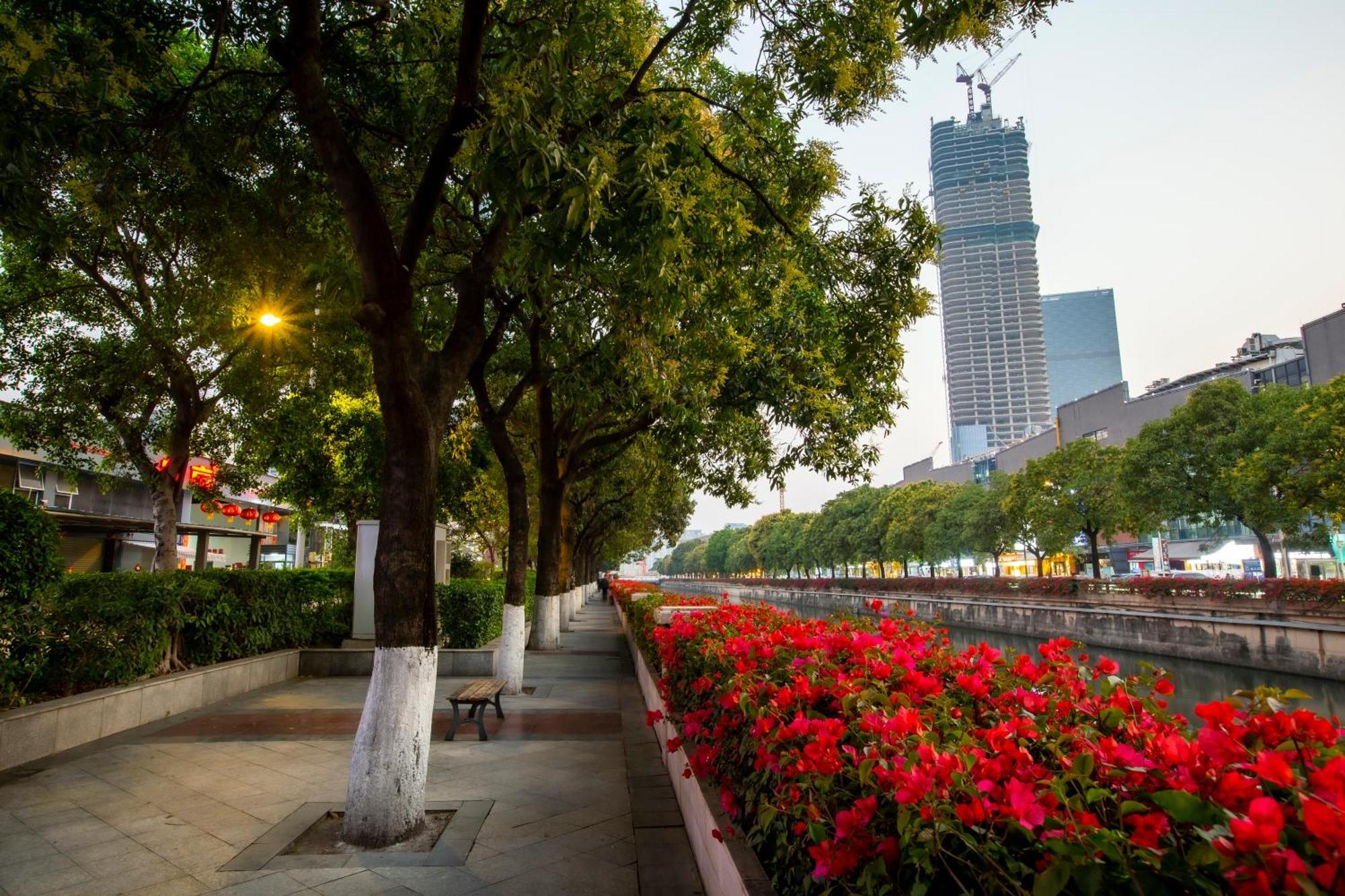 Meihao Mingyue Hotel International Finance City Keyun Road Metro Branch Guangzhou Exterior foto