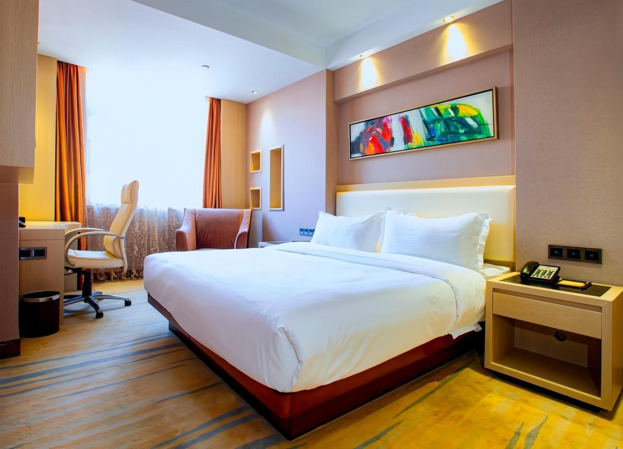 Meihao Mingyue Hotel International Finance City Keyun Road Metro Branch Guangzhou Exterior foto