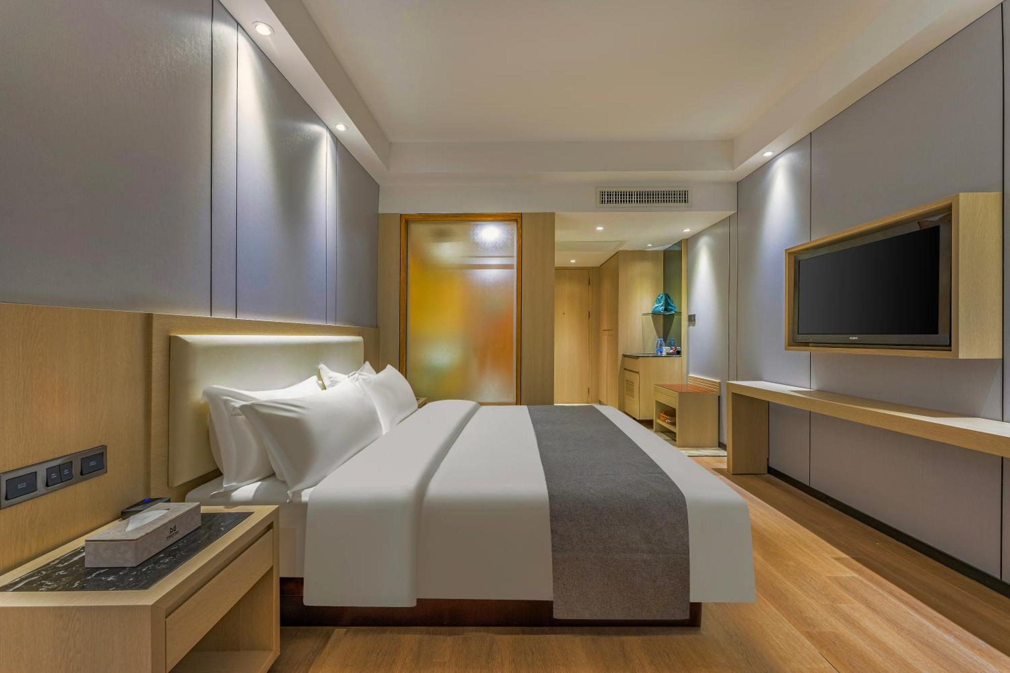 Meihao Mingyue Hotel International Finance City Keyun Road Metro Branch Guangzhou Exterior foto