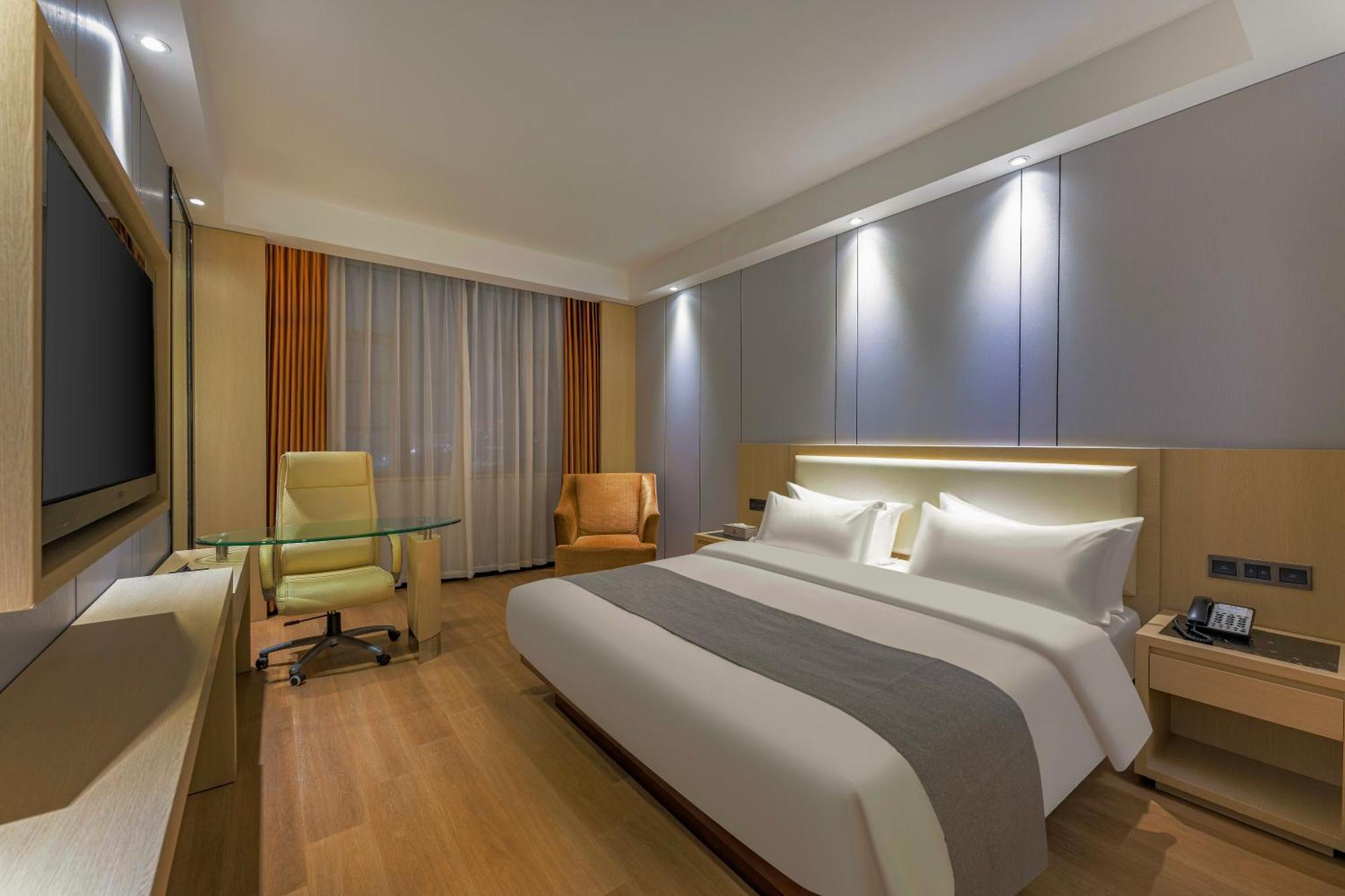 Meihao Mingyue Hotel International Finance City Keyun Road Metro Branch Guangzhou Exterior foto