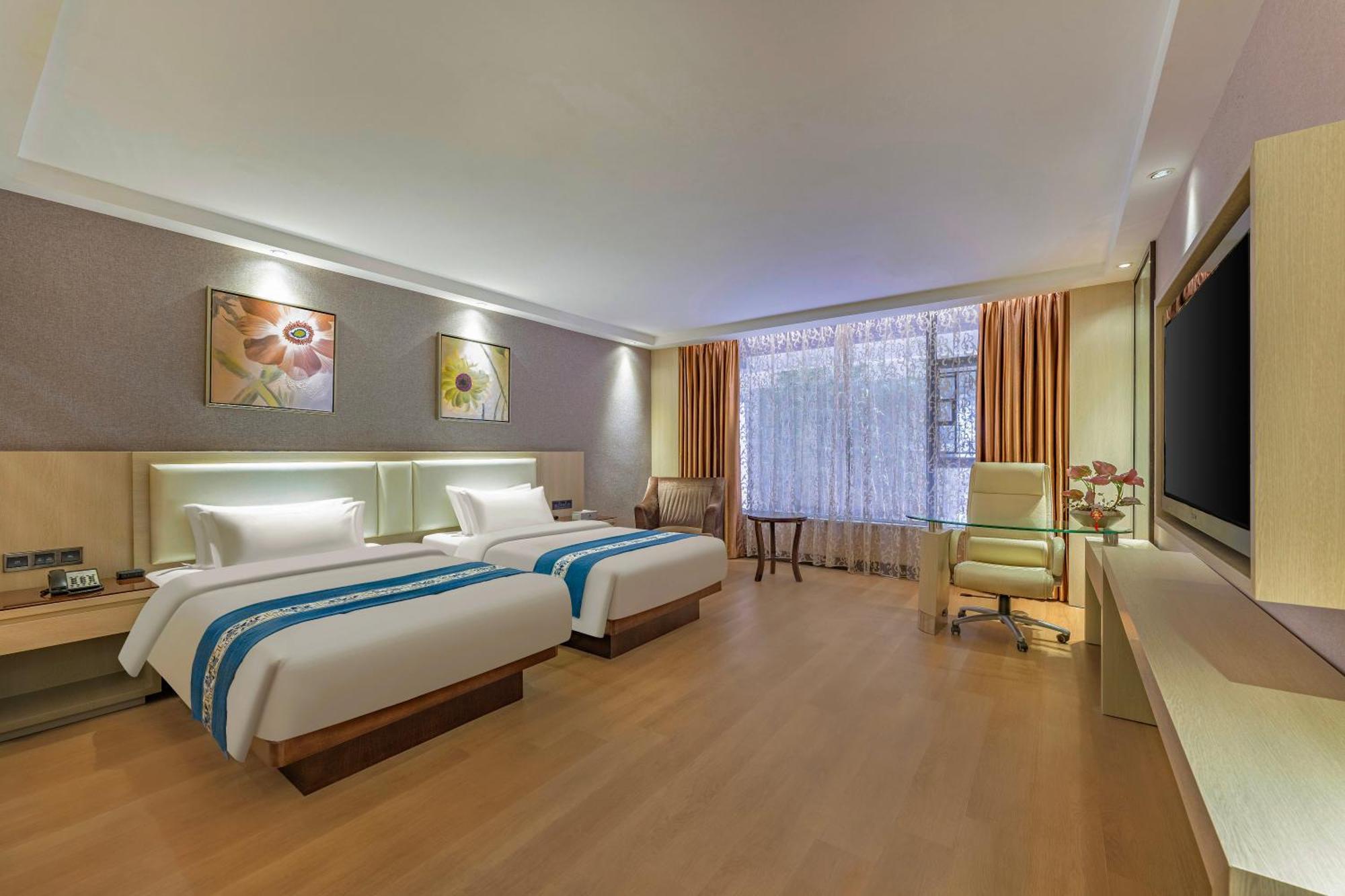 Meihao Mingyue Hotel International Finance City Keyun Road Metro Branch Guangzhou Exterior foto